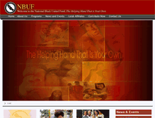 Tablet Screenshot of nbuf.org